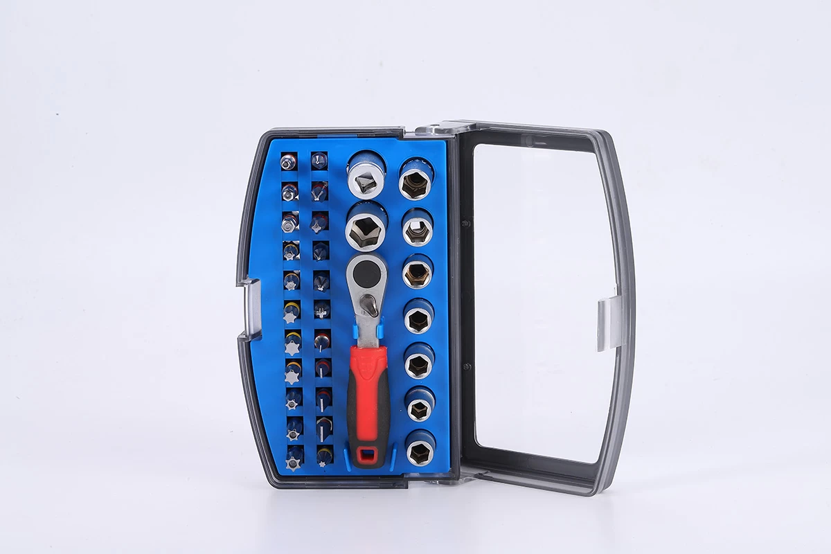 32개 소켓 &amp; 래칫 비트 세트